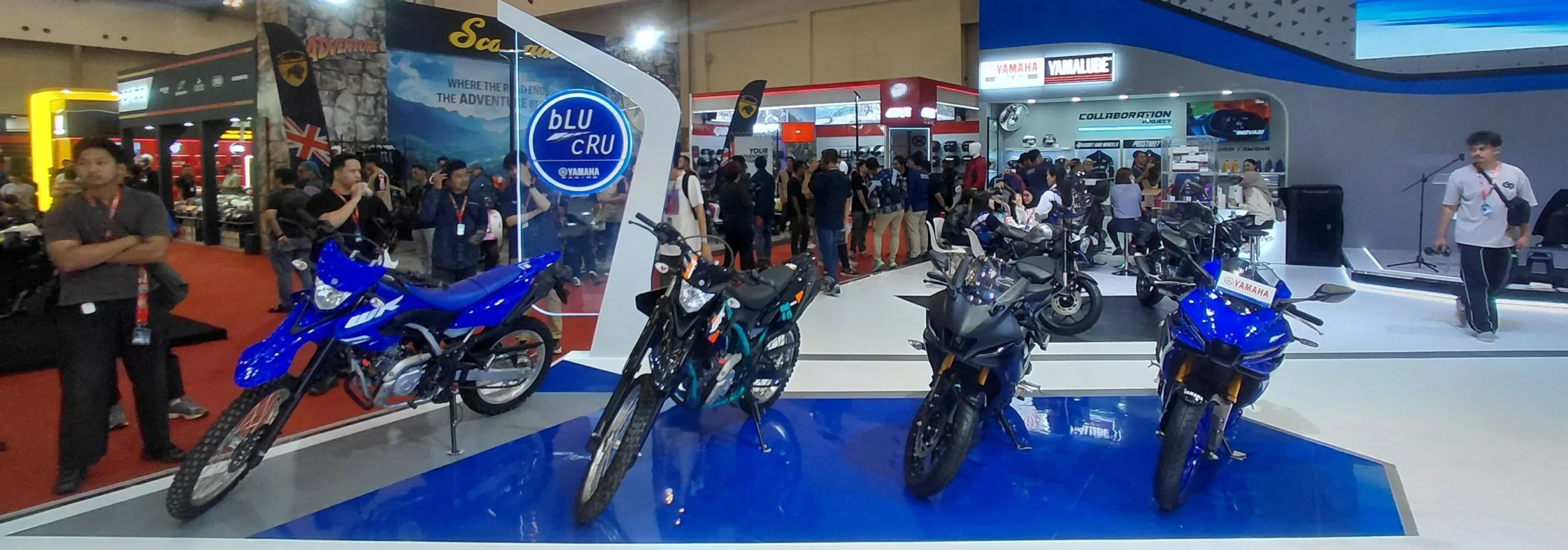 Yamaha IMOS 2025 juga menyuguhkan berbagai promo spesial dan hadiah menarik yang bikin pengunjung.